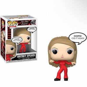 Funko Pop Britney Spears oops I did it again NIB #462